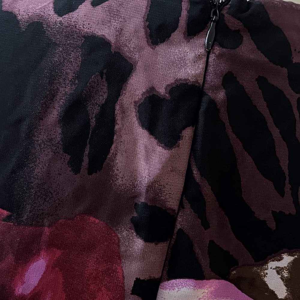 VENUS Long Sleeve Leopard Floral Maxi Dress Boho Chic Party Holiday Animalprint - Picture 7 of 8